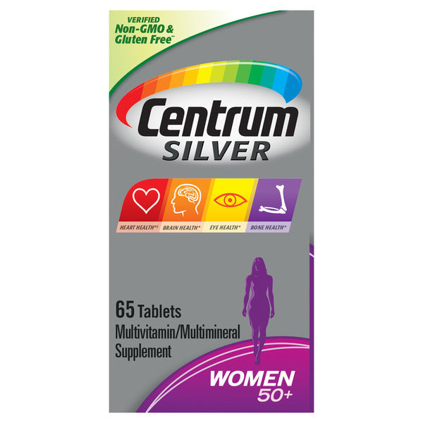 Centrum Multivitamin, Women 50+, Silver, Tablets by Pasteur Pharmacy