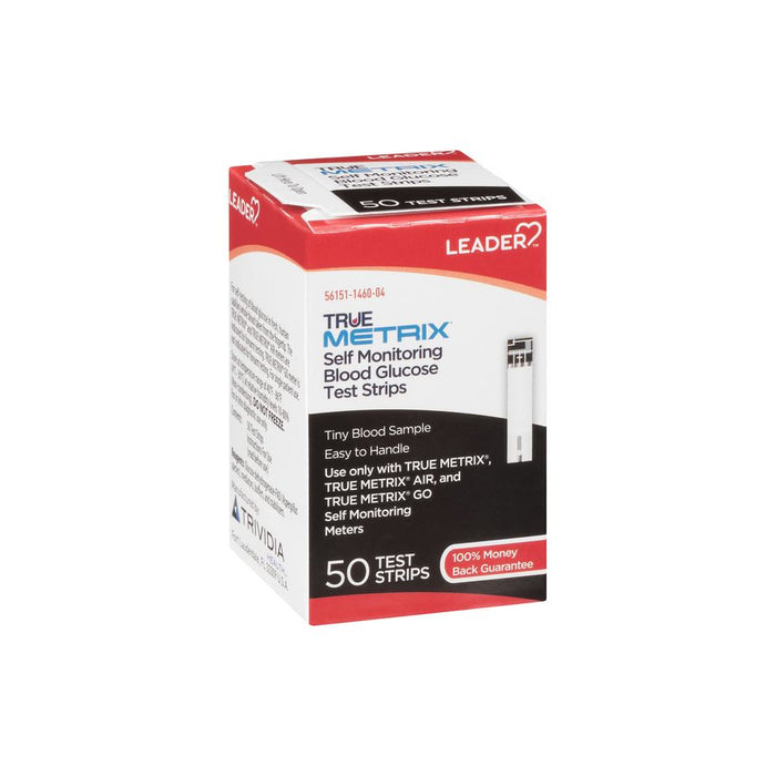 Leader™ TRUE METRIX® Blood Glucose Test Strips – Self-Monitoring System by Pasteur Pharmacy