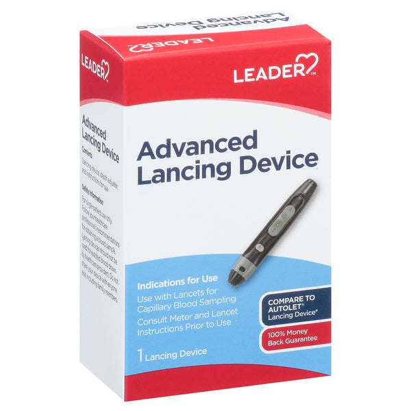 Leader™ Advanced Lancing Device – For Daily Glucose Testing by Pasteur Pharmacy