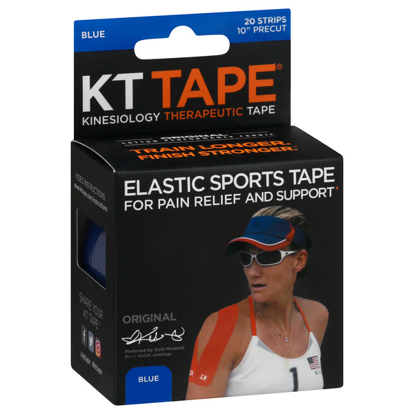 KT Tape Kinesiology Cotton, Blue by Pasteur Pharmacy
