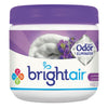 BRIGHT Air Super Odor Eliminator, Lavender and Fresh Linen, Purple, 14 oz Jar, 6/Carton