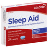 Leader Nighttime Sleep Aid - Diphenhydramine HCl 25 mg, 24 Caplets