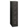 HON 310 Series Vertical File, 5 Letter-Size File Drawers, Charcoal, 15" x 26.5" x 60"