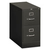 HON 310 Series Vertical File, 2 Letter-Size File Drawers, Charcoal, 15" x 26.5" x 29"