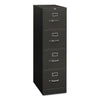 HON 310 Series Vertical File, 4 Letter-Size File Drawers, Charcoal, 15" x 26.5" x 52"