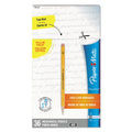 Paper Mate Sharpwriter Mechanical Pencil, 0.7 mm, HB (#2.5), Black Lead, Classic Yellow Barrel, 36/Box