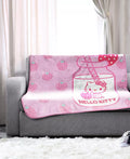HELLO KITTY Jay Franco Strawberry Milk Silk Touch Throw, 60 x 46 by Vanessa Jane