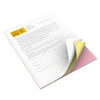 xerox Revolution Carbonless 3-Part Paper, 8.5 x 11, Pink/Canary/White, 5,010/Carton