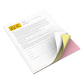 xerox Revolution Carbonless 3-Part Paper, 8.5 x 11, Canary/Pink/White, 2,505/Carton