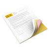 xerox Vitality Multipurpose Carbonless 4-Part Paper, 8.5 x 11, Goldenrod/Pink/Canary/White, 5,000/Carton