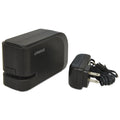 Universal Half-Strip Electric Stapler with Staple Channel Release Button, 20-Sheet Capacity, Black