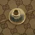 Gucci Brown x Ivory GG Canvas x Leather Long Wallet #2418 by Bolt Boutique