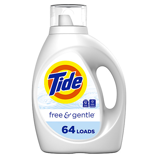Tide Free And Gentle Liquid Laundry Detergent, 64 Loads, 84 Oz Bottle by Pasteur Pharmacy