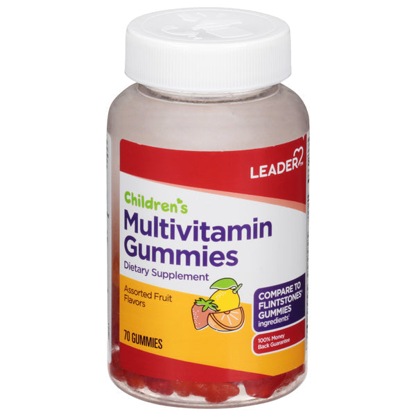 Leader Health Care Childrens Multivitamin Gummies, Assorted Fruit Flavors by Pasteur Pharmacy