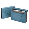 Pendaflex Expanding Poly Files, 3.5" Expansion, 7 Sections, Hook/Loop Closure, 1/6-Cut Tabs, Letter Size, Blue