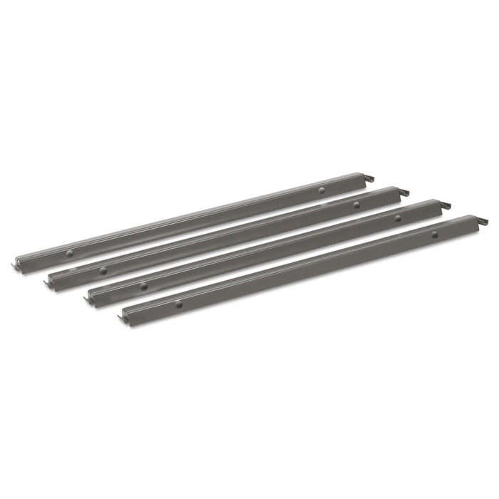 HON Single Cross Rails for HON 30" and 36" Wide Lateral Files, Gray, 4/Pack