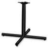 HON Single Column Steel Base, 36w x 36d x 27.88h, Black