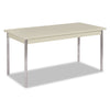 HON Utility Table, Rectangular, 60w x 30d x 29h, Light Gray