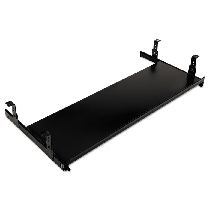 HON Oversized Keyboard Platform/Mouse Tray, 30w x 10d, Black