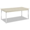 HON Utility Table, Rectangular, 72w x 36d x 29h, Light Gray