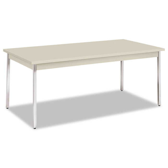 HON Utility Table, Rectangular, 72w x 36d x 29h, Light Gray