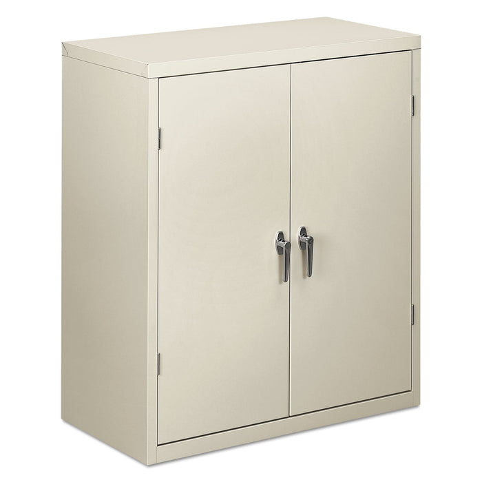 HON Assembled Storage Cabinet, 36w x 18 1/8d x 41 3/4h, Light Gray