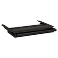HON Center Drawer with Core Removable Locks, Metal, 24.75w x 14.75d x 3h, Charcoal