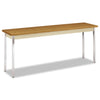 HON Utility Table, Rectangular, 72w x 18d x 29h, Harvest/Putty