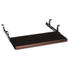 HON Slide-Away Keyboard Platform, Laminate, 21.5w x 10d, Mahogany