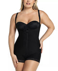 Leonisa Womens PowerSlim Open Bust Boyshort Body Shaper by Vanessa Jane