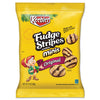 Keebler Mini Cookies, Fudge Stripes, 2 oz Snack Pack, 8/Box
