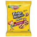 Keebler Mini Cookies, Fudge Stripes, 2 oz Snack Pack, 8/Box