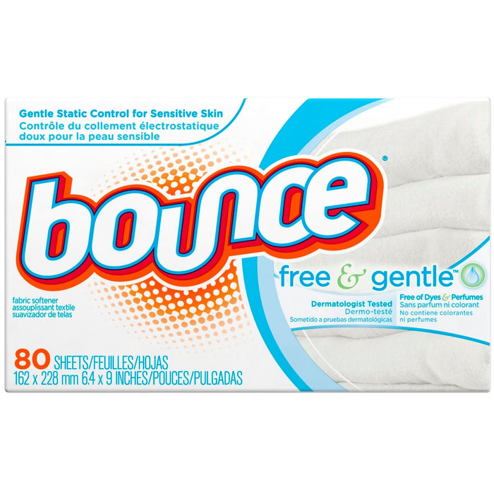 Bounce Free & Gentle Fabric Softener Dryer Sheets by Pasteur Pharmacy