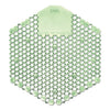 Fresh Products Wave 3D Urinal Deodorizer Screen, Cucumber Melon Scent, Green, 10/Box