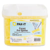 PAK-IT Carpet Pre-Spotter, Citrus Scent, 100 PAK-ITs/Tub, 4 Tubs/Carton