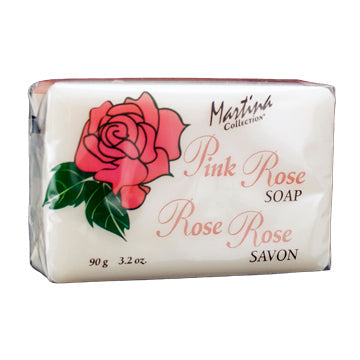 Axel Kraft Kraft-sleeve, Pink Rose Bar Soap (12) by Pasteur Pharmacy