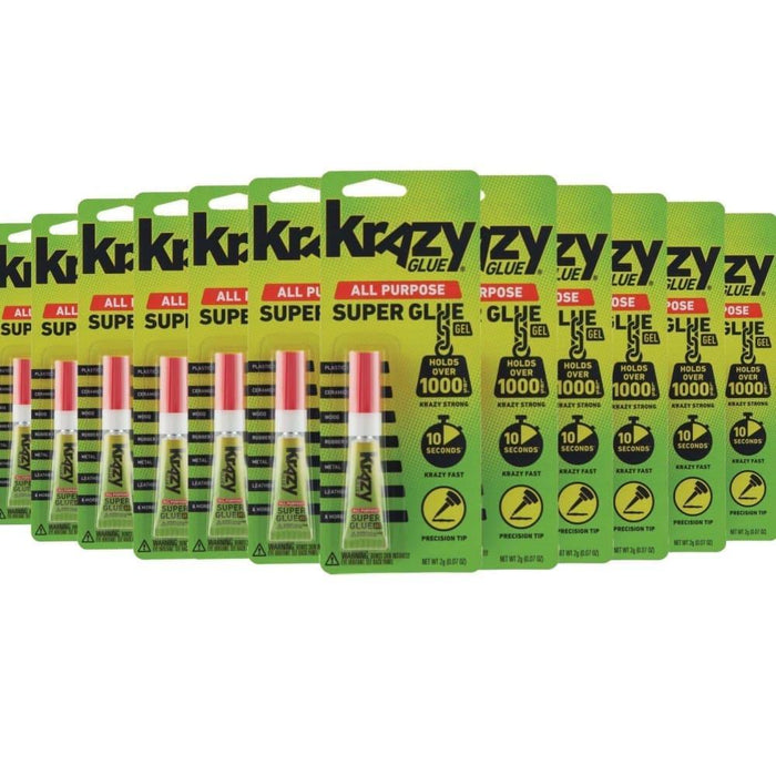 Krazy Glue Super All Purpose, No Run Gel, Precision Tip by Pasteur Pharmacy
