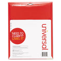 Universal Self-Adhesive Permanent File Folder Labels, 0.66 x 3.44, White, 30/Sheet, 25 Sheets/Box