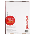 Universal White Labels, Inkjet/Laser Printers, 2 x 4, White, 10/Sheet, 250 Sheets/Box