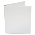 Universal Economy Round Ring View Binder, 3 Rings, 0.5" Capacity, 11 x 8.5, White