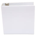 Universal Economy Round Ring View Binder, 3 Rings, 3" Capacity, 11 x 8.5, White