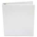 Universal Economy Round Ring View Binder, 3 Rings, 1" Capacity, 11 x 8.5, White
