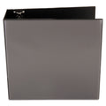 Universal Slant D-Ring View Binder, 3 Rings, 4" Capacity, 11 x 8.5, Black