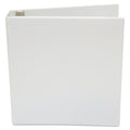 Universal Economy Round Ring View Binder, 3 Rings, 1.5" Capacity, 11 x 8.5, White