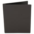 Universal Economy Non-View Round Ring Binder, 3 Rings, 1" Capacity, 11 x 8.5, Black