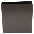 Universal Economy Round Ring View Binder, 3 Rings, 1.5" Capacity, 11 x 8.5, Black