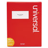 Universal Copier Mailing Labels, Copiers, 2 x 4.25, White, 10/Sheet, 100 Sheets/Box