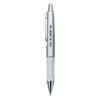 Pilot Dr. Grip Limited Gel Pen, Retractable, Fine 0.7 mm, Black Ink, Platinum Barrel