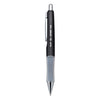 Pilot Dr. Grip Limited Gel Pen, Retractable, Fine 0.7 mm, Black Ink, Charcoal Gray Barrel