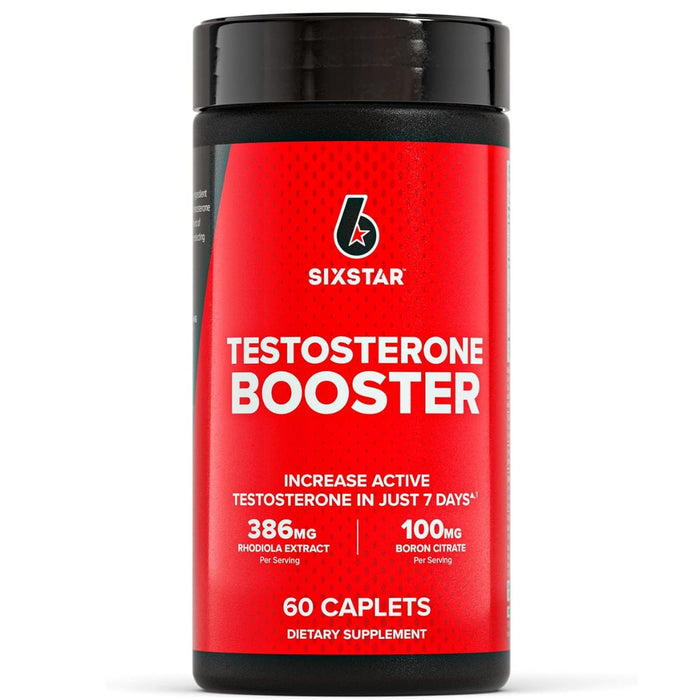 Six Star Protein Testosterone Booster Caplets 60Ct by Pasteur Pharmacy